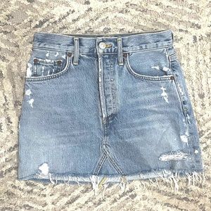 Agolde Jean Skirt